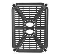 OVAQUIXI Plaque de Gril pour Friteuse en Acier Inoxydable, Plateau de Cuisson Antiadhésif, Remplacement de qualité Professionnelle pour Crispi FN101GY, Accessoire de Friteuse à Air 9,3x6,7 Pouces