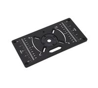 OVAQUIXI Plaque D'insertion de Table de Routeur en Aluminium, Planche à Rabat Durable pour Machines à Tailler et Menuiserie 1 unité