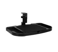 OVAQUIXI Plateforme de Souris Réglable avec Tiroir de Rangement pour Bureau Gaming, Support de Souris Ajustable en Hauteur, Fixation Rotative pour Bureau Ergonomique