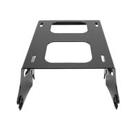 OVAQUIXI Porte Bagages Détachable Two Up pour Touring 2014,2024 Noir | Compatible avec FLHR FLHX FLHT 2014+, Installation Rapide à Verrouillage Rotatif, Construction en Acier de Haute qualité,