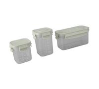 OVAQUIXI Pots de Nourriture pour bébé de qualité Alimentaire, Blocs de Glace Efficaces, Récipients Micro-ondables pour Bébés, Bonnes Habitudes Alimentaires pour les Parents Occupés à la Maison (GREEN)