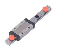 OVAQUIXI Rail de Guidage Linéaire Durable 100 Mm avec Bloc de Chariot pour un Positionnement de Haute Précision dans la Fabrication