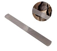OVAQUIXI Râpe à Sabot Double Face, Lime de Maréchal-ferrant en Acier au Carbone T12, Outil de Coupe de Sabot de Cheval à Dents Fines et Grossières, Accessoire de Soin des Sabots de 537 G pour