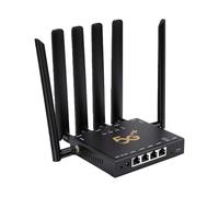 OVAQUIXI Routeur 5G Industriel sans Fil à Carte SIM, Double Bande SA NSA, | Port Ethernet Gigabit, Protocole 802.11AX, Couverture Multi Région pour L’Europe L’Asie L’Afrique et L’Australie,