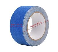 OVAQUIXI Ruban Adhésif Antidérapant en PVC coloré, 5M X 5cm, pour la sécurité des Sols, pour Immeuble de Bureaux, Hôtel, Restaurant (BLUE)