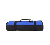 OVAQUIXI Sac à Outils de Chef, Pochette de Rangement en Toile Multi-Compartiments évitant l'eau pour Les Chefs Professionnels et Les Pique-niques en Plein Air, Bleu foncé