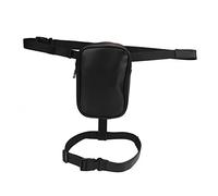 OVAQUIXI Sac de Jambe de Harnais de Cuisse, Sac à Main de Cuisse en Cuir d'unité Centrale pour Le Festival de Musique de Course à Pied de Camping en Plein Air (Black)