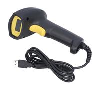 OVAQUIXI Scanner de Codes-Barres Filaire 1D 2D, Dispositif Portable à Balayage Rapide pour Les Applications de Soins de santé dans Les Supermarchés, Conception Durable