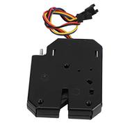 OVAQUIXI Serrure à Loquet électrique, Serrure électromagnétique D'Armoire DC 12 V 2 A avec Détection D'état de Déverrouillage Intégrée, pour Armoire, Tiroir, Casier, Boîte aux Lettres,