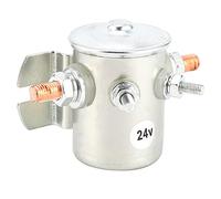 OVAQUIXI Solénoïde pour Relais de Démarreur de Moteur Hydraulique, Accessoires étanches pour L'électronique Automobile, Acier Inoxydable Durable, 24 V, 1 unité