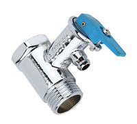 OVAQUIXI Soupape de Surpression Soupape de sécurité de Chauffe-eau 0,8Mpa en Laiton avec Conception épaississante Poignée Rouge pour Chauffe-eau électrique