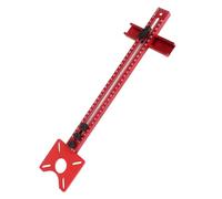 OVAQUIXI Support de Rainure de Fraisage de Routeur 3 en 1, Outil Multifonction Amovible de 445MM pour MACHINE à Tailler le Travail du Bois, Alliage D'aluminium