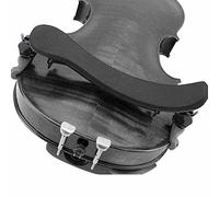 OVAQUIXI Support D'épaule Réglable pour Violon, Repose-pied en Plastique Noir avec éponge Douce pour Violonistes, Taille 1/2 (Epaulière anti-loup violon 4/4)