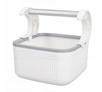 OVAQUIXI Tabletop Bird Training Tool, Rugged Modern Style (White) | Plastique blanc durable, Améliore la décoration de la maison, Facile d\'accès