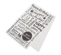 OVAQUIXI Tampon en Caoutchouc Polyvalent pour Scrapbooking, Idéal pour les Cartes de Vœux et les Journaux Intimes, Excellent pour les Amateurs D'artisanat et les débutants.