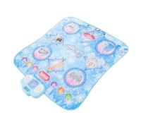 OVAQUIXI Tapis de Danse Interactif pour Enfants avec Fonction Musicale, Jeu et Divers Modes de Jeu, Matériau en Tissu ABS et PE Sûr pour Le Plaisir Quotidien