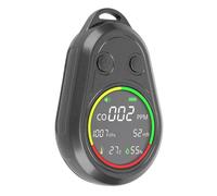 OVAQUIXI Testeur Portable de qualité de L'air Extérieur 5 en 1, Conception Pratique, Surveillance des Données en Temps Réel, Altimètre, Baromètre, Thermomètre, Détecteur de CO pour L'exploration