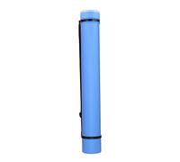 OVAQUIXI Tube d'affiche Extensible, Support de Plan Portable étanche avec Sangles, Grande capacité pour Les œuvres d'art et Les Affiches, Taille Réglable pour Un Transport Facile (Blue)