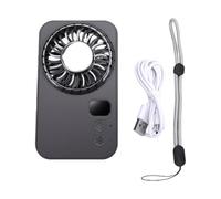 OVAQUIXI Ventilateur Portable Ultra Fin, Puissance éolienne élevée, (gris