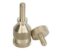 OVAQUIXI Vis de Saxophone en Métal 2 Pièces (avec Boîte de Rangement Rembourrée souple) Haute dureté, Taille de Filetage Standard, Convient aux Saxophones Soprano/alto/ténor, Compatible