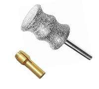 OVATAVO Lot de forets diamantés pour meuleuse à Ongles Dremel pour Chiens et Chats - 1/8" - Taille XL