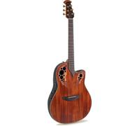 Ovation Celebrity Elite Plus Mid Cutaway Figured Koa Folk électro