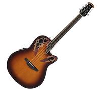 Ovation Celebrity Elite Guitare électro-acoustique en épicéa massif Sunburst