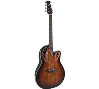 Ovation Celebrity Elite Plus Super Shallow Koa Burst Folk électro