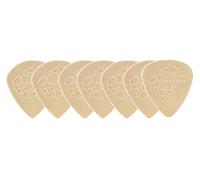 Ovation Diamond Picks Lot de 7 médiators pointus en nylon - Super adhérence - 0,46 mm - Sable sec - Beige - Fabriqué en République tchèque