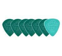 Ovation Diamond Picks Lot de 7 médiators pointus en nylon - Super adhérence - 1,00 mm - Vert sarcelle - Vert - Fabriqué en République tchèque
