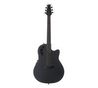 Ovation Elite Tx Super Shallow Black Textured Folk électro