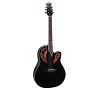 Ovation Standard Elite Deep Contour Cutaway Noir Folk électro