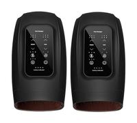 Ovawi Hand Massager, 2026 New Hand Massager with Heat and Compression, 6 Massage Modes & 6 Intensity Levels Touchscreen Cordless Hands Massagers (Black*2pcs)