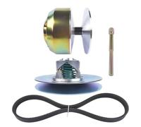 OVBNMO AP01 Embrayage à entraînement primaire et secondaire avec courroie et extracteur Compatible avec John Deere Gator 4X2 6X4 AM140967 AM140985 RE28721 JDG1641