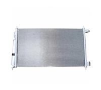 OVBNMO Condenseur de climatisation for voiture compatible avec NISSAN TIIDA 2004-2007, JUKE/MARCH MK 3 (K12) [RHD&LHD], NOTE 2006-2014, CUBE 2006-, 92100-ED500,92100ED500,92100-ED500-A128