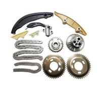 OVBNMO Kit de chaîne de distribution 12 pièces BK3Q6268BA BK3Q-6K254-AB V348 2.2L 3.2L compatible avec Ford Transit et Peugeot Boxer 2.2L(Ranger bt50 3.2L)