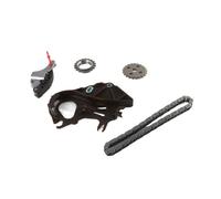 OVBNMO Kit de chaîne d'entraînement de pompe à huile (1 jeu) compatible avec BMW E90 E91 E93 E46 E84 X3 118i 120i 318i N46 N42 (Pièces détachées automobiles)