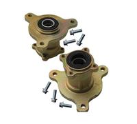 OVBNMO Moyeu de roue avant de 17 mm avec boulons for VTT, kart, quad, buggy, tricycle Dune Drift - Roulement de roue avant durable et fiable