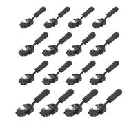 OVDGWC 16 Morceaux De Fermeture Éclair Noir, Zip De Remplacement Multifonctionnel, Kit De Réparation De Zip, Zip De Remplacement Amovible, Réparation Gratuite De L'Outil, Accessoires De Bagages