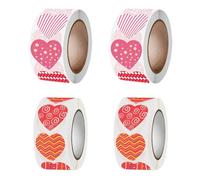 OVDGWC Autocollant Zhang Aixin 2000, 4 Marchands De Volume, Autocollants Décoratifs, Autocollants Sucrés, Adaptés Aux Planches De Serrage, Cartes, Enveloppes