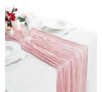 OVDGWC Morceau De Drapeau De Table Plissé, Nappe Boho, Décoration De Table À Manger, Nappe Élée Et Simple, Décoration De La Maison