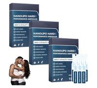 Oveallgo NanoLipo HardX Performance Ampoules, Nouvelles gouttes de performance pour homme 2025 - Montrez le charme des hommes, la vitalité Lmprove, pour un soutien énergétique organique pour les