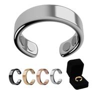 Oveallgo SöMni Bague pour femme ménopause, bague SöMni 2.0, vous pouvez ajuster la taille, perdre du poids, vous détendre, soulager la fatigue et améliorer la qualité du sommeil, Acier inoxydable de