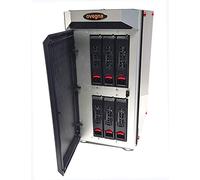 Ovegna NAS-6: Serveur NAS Intel Celeron J1900 Quad Core 1.9Ghz, 8 GB RAM DDR3, Disque 64GB SSD (Système), avec 6 Baies, 6 Disques durs de 1 to 7200RPM fournis, Linux Ubuntu 20.04 en RAID5 et Samba