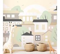 Ovegna Papier peint - Colorful Town - Third Variant [98x70]