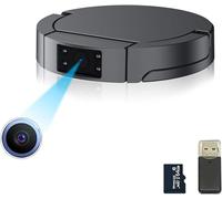 OVEHEL Caméra espion 64 Go Full HD 1080p Mini caméra de sécurité cachée avec détection de mouvement et vision nocturne (sans Wi-Fi)