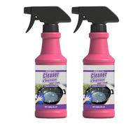 Oven Cleaner Heavy Duty, Grill Cleaner Spray, Multi-purpose Kitchen Cleaner Fast-Acting Professional Cleaning Spray for Microwave, Air fryer, Ovens, Grills, (2pcs)