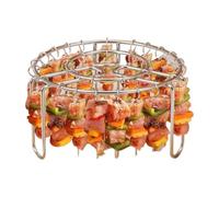 Oven Grill Racks Stainlesss Air Fryser Skewer RackCooking Camping