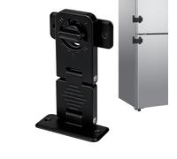 Oven Lock Safety - Right Angle Safety Locking Latches | Adhesive Fridge Locks - For Home Kitchen Bedroom Bathroom Closet Wardrobe Farmhouse Dining Room Study