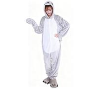 Ovender Kigurumi Adulte Costume Animaux Halloween Carnaval ou Spectacle de Noël Party Show Pyjamas Cosplay Combinaison Unisexe Winter Zoo Deguisements Femmes et Hommes (M, Joint 1)